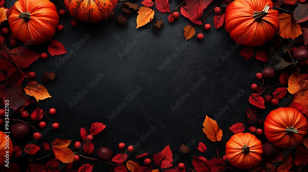 Halloween concept card design Halloween concept card design