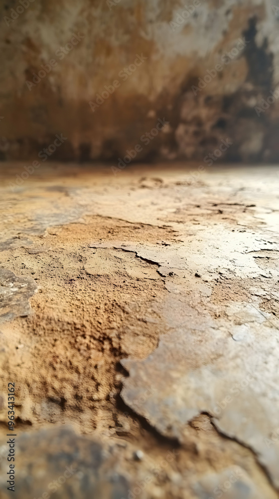 Textured Photo - Rusted and Cracked Concrete Floor Textured Photo - Rusted and Cracked Concrete Floor