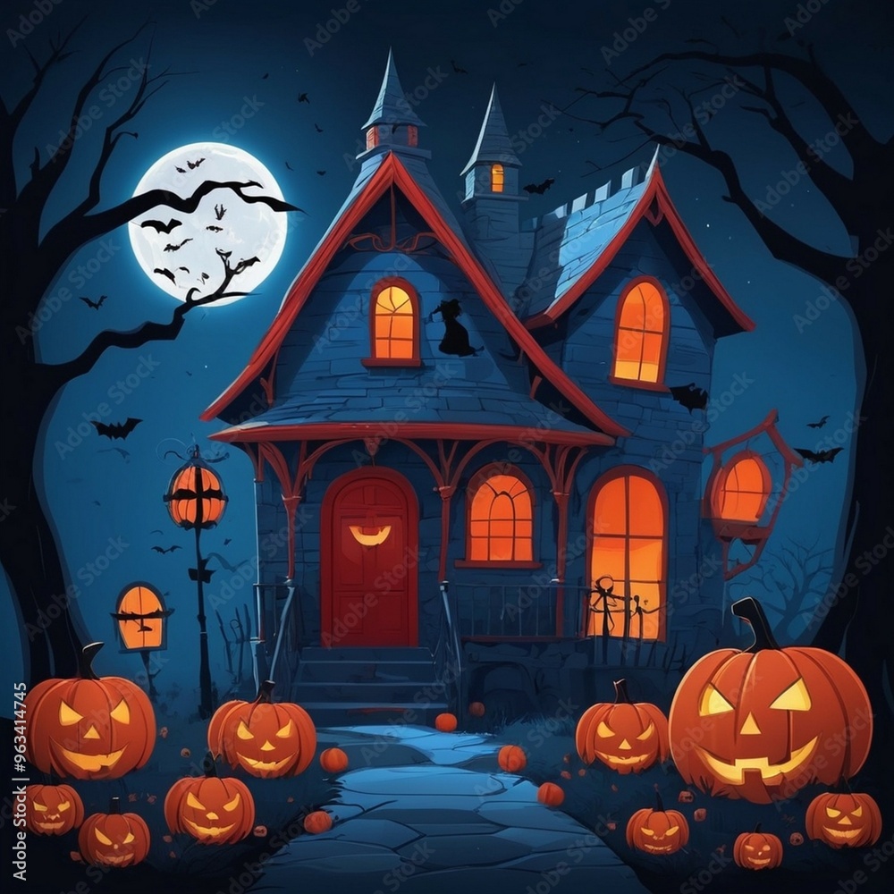 Fototapeta premium Halloween Digital Paper