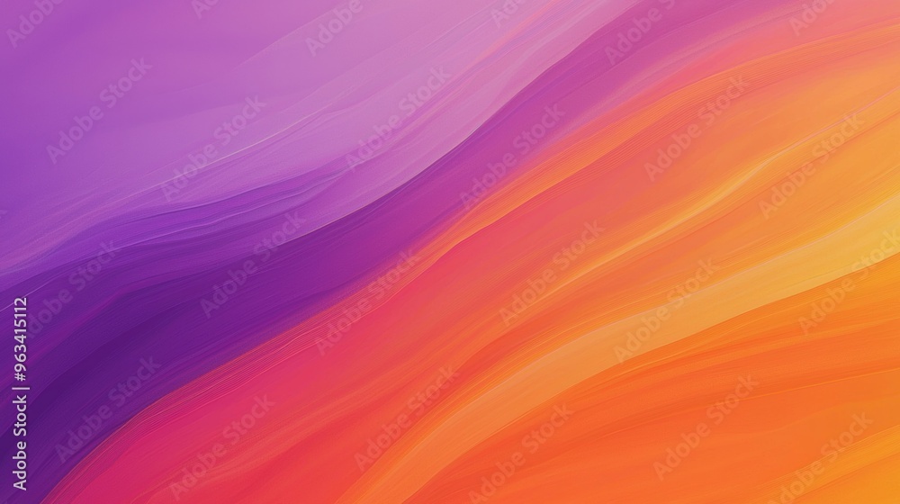 Abstract background with flowing lines creating a sense of movement and energy, with a color gradient going from purple to orange Abstract background with flowing lines creating a sense of movement and energy, with a color gradient going from purple to orange