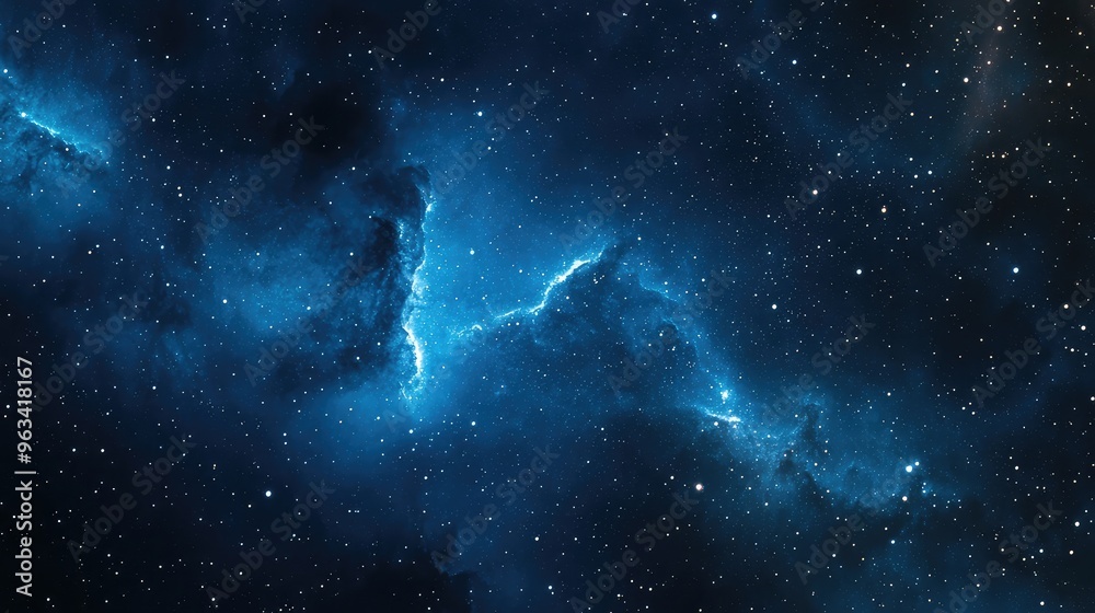 HDR map of a starry night sky, featuring a blue background with stars in the upper left, illuminated with soft lighting for an elegant and mysterious atmosphere HDR map of a starry night sky, featuring a blue background with stars in the upper left, illuminated with soft lighting for an elegant and mysterious atmosphere