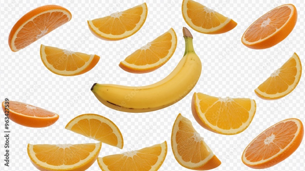 How about: Slices of fresh orange arranged on a white plate, showcasing their juicy and vibrant colors? How about: Slices of fresh orange arranged on a white plate, showcasing their juicy and vibrant colors?