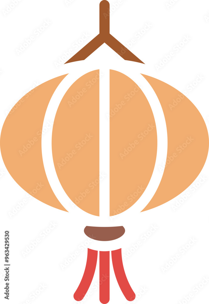 Fototapeta premium chinese lantern decoration element