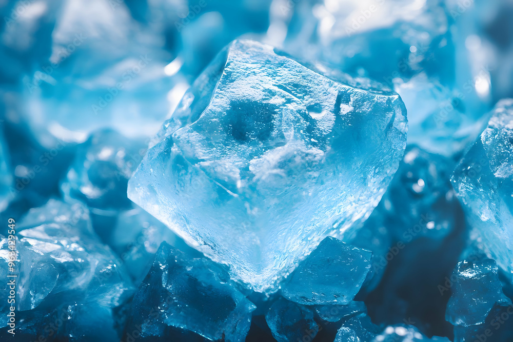 Blue Ice Cubes Photo - Cold, Frozen, Refreshing, Drink, Cocktail,???????? Blue Ice Cubes Photo - Cold, Frozen, Refreshing, Drink, Cocktail,????????