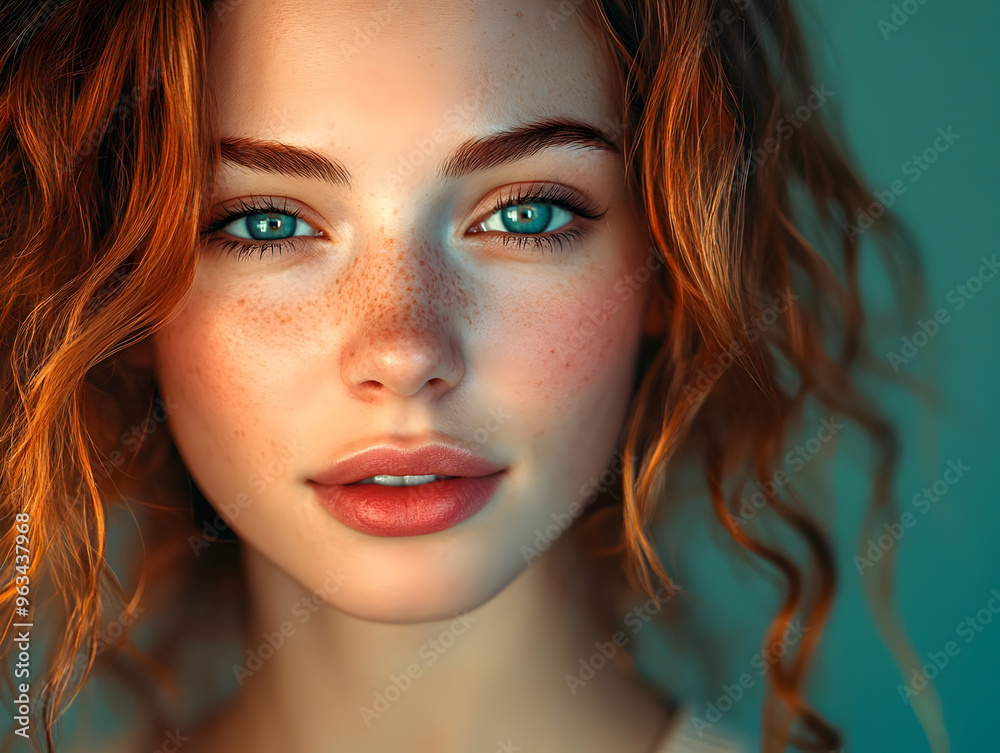 Close-up Photo of Woman With Freckles and Blue Eyes Close-up Photo of Woman With Freckles and Blue Eyes