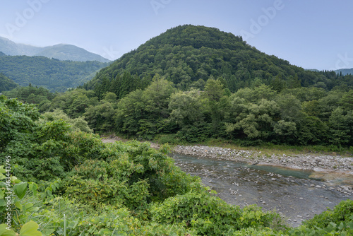 夏の白川郷, 岐阜県