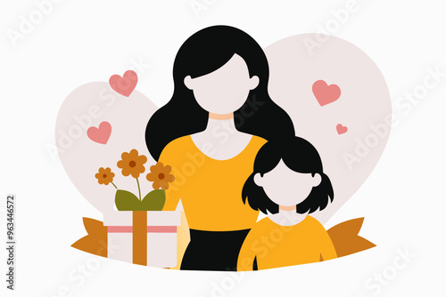 Mother s day is a celebration of honouring mother vector art illustration photo