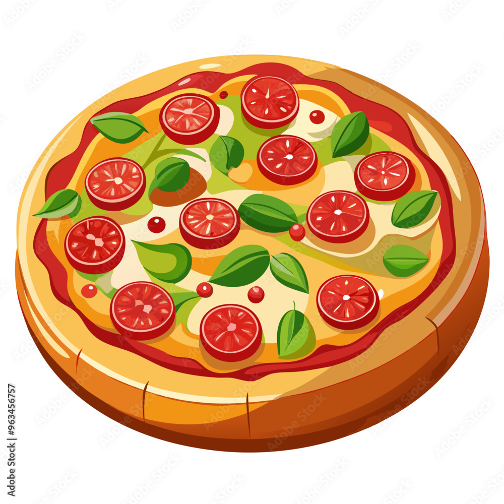 pizza with salami pizza with salami