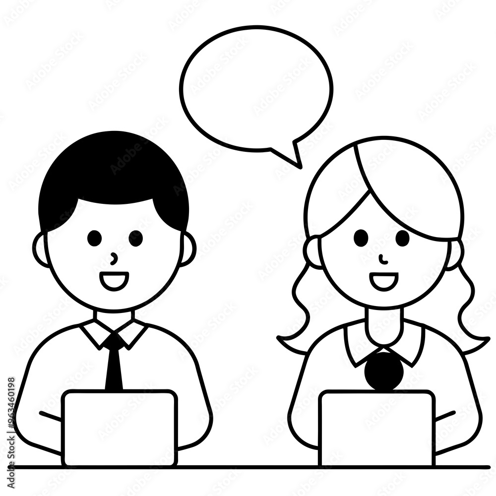 Social Community Message people human vector illustration art