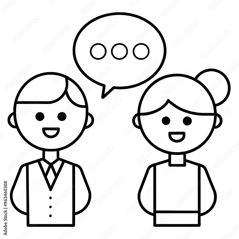 Social Community Message people human vector illustration art Social Community Message people human vector illustration art