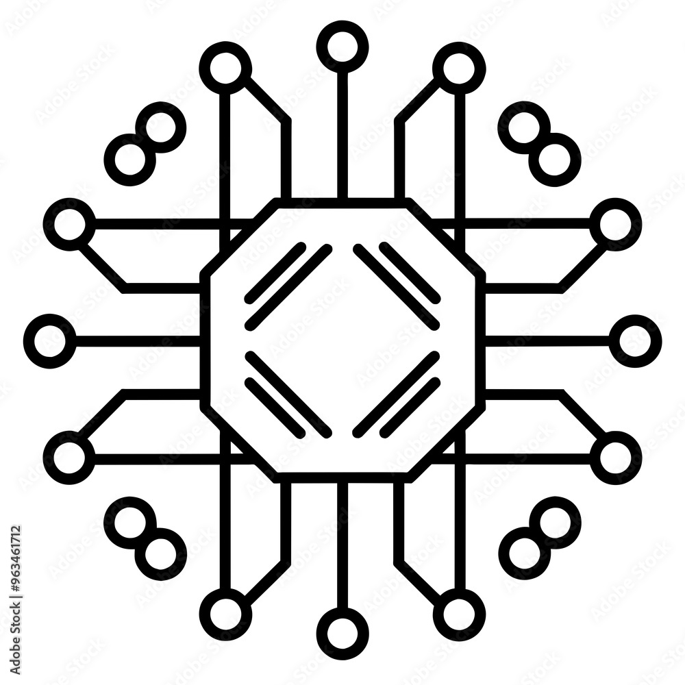 Symbol icon business related digital internet line art software vector illustration Symbol icon business related digital internet line art software vector illustration