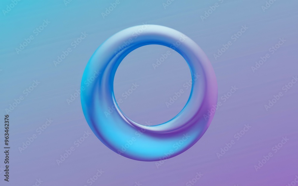 3d blue circle. Abstract 3D ring, blue, purple, gradient, background, design, shape, loop, modern, digital, futuristic, minimalist, geometric, contemporary, 3d blue circle. Abstract 3D ring, blue, purple, gradient, background, design, shape, loop, modern, digital, futuristic, minimalist, geometric, contemporary,