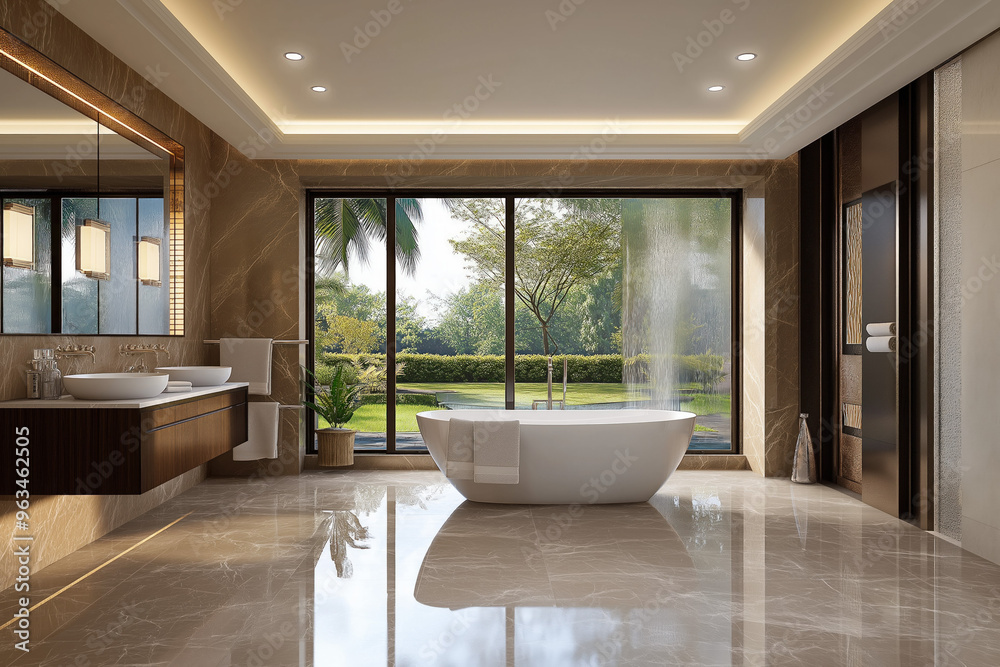 Fototapeta premium Bathroom Interior Design