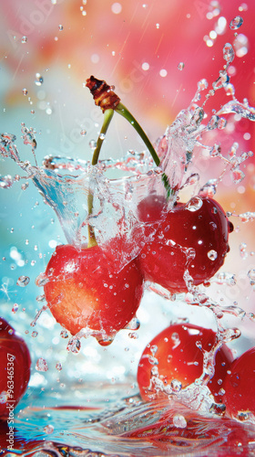 Delicate Cherry Waterfall -...