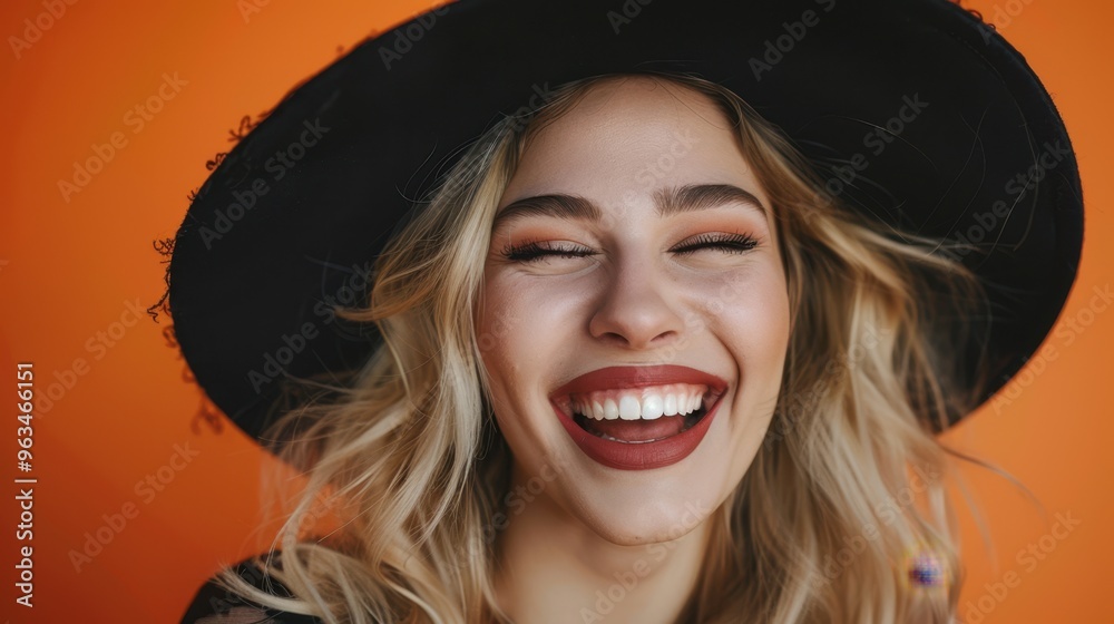 The Smiling Woman with Hat The Smiling Woman with Hat