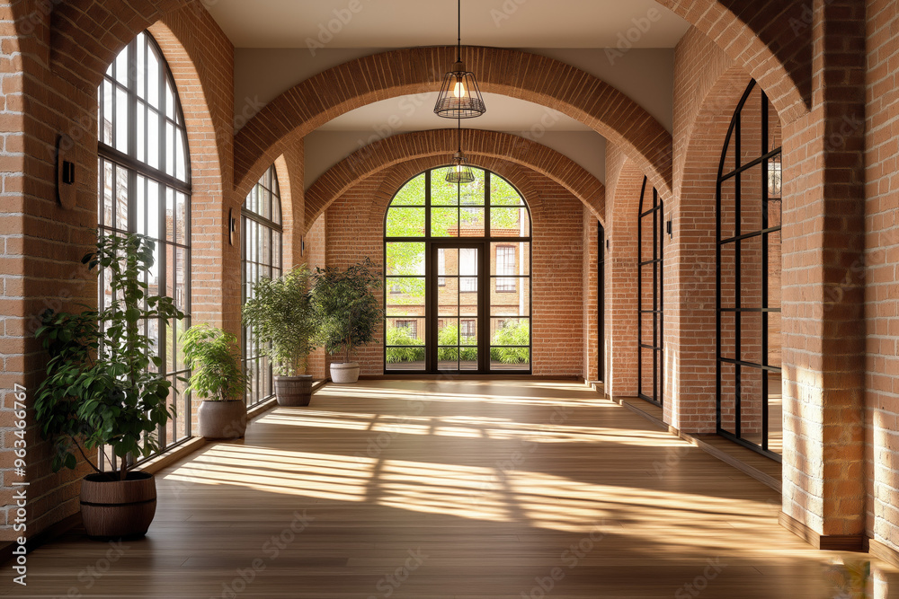 Industrial Building Interior