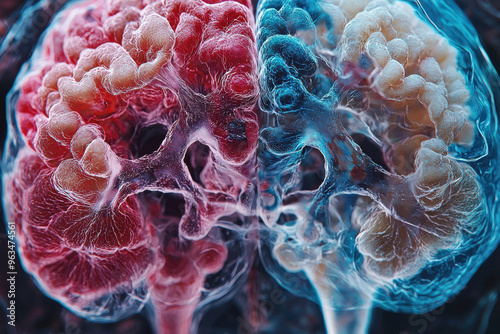 Leukoencephalopathy with vanishing white background wallpaper png file photo