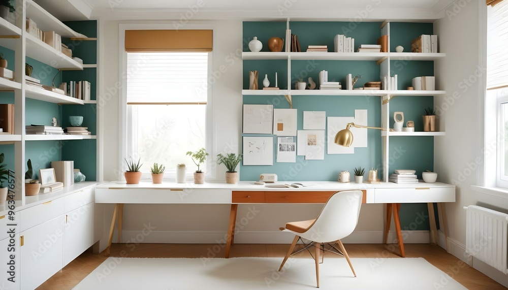 Photo interior modern design room 3d illustration Photo interior modern design room 3d illustration
