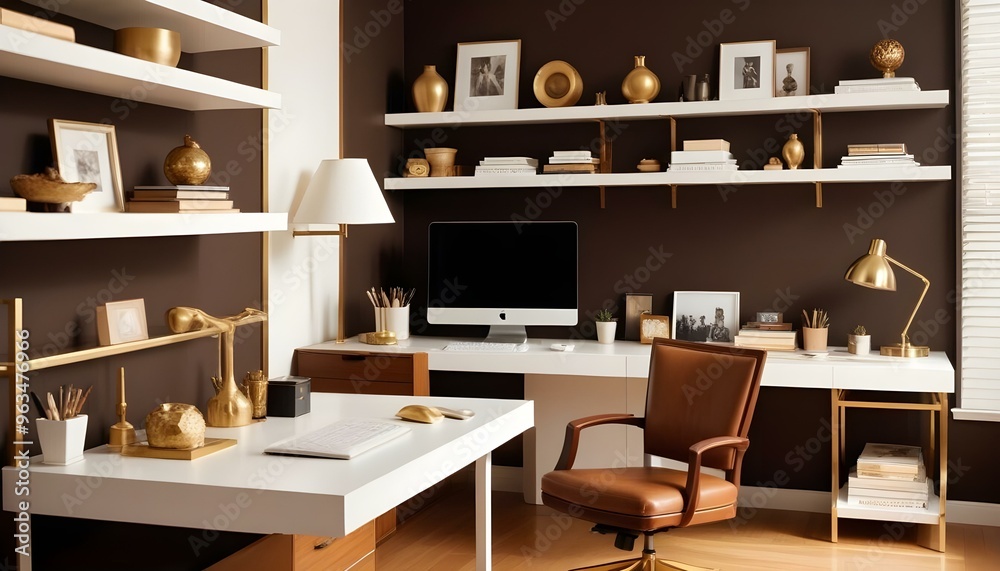 Photo interior modern design room 3d illustration Photo interior modern design room 3d illustration