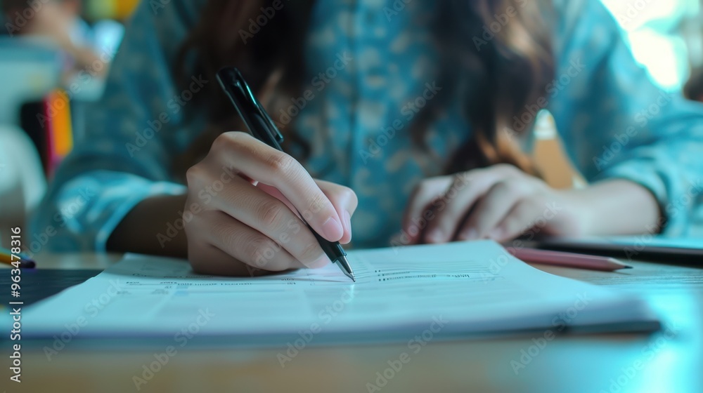 The Writing Hand on Paper The Writing Hand on Paper