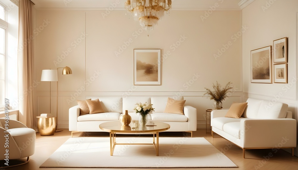 Photo interior modern design room 3d illustration Photo interior modern design room 3d illustration