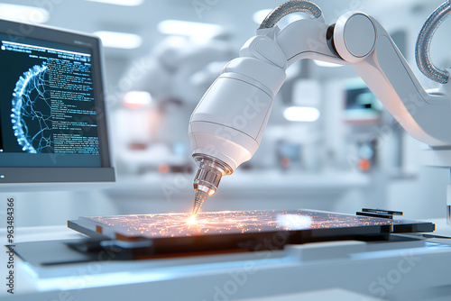 Advanced Robotics in a Modern Laboratory Setting