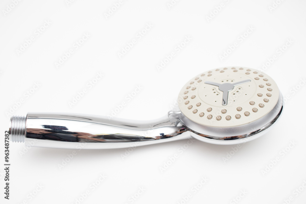 Shower head isolated on white background. Bathroom shower Faucet. Shower head isolated on white background. Bathroom shower Faucet.