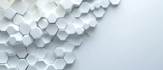 Papier peint photo  Abstract Geometric Hexagon Pattern  © matoya