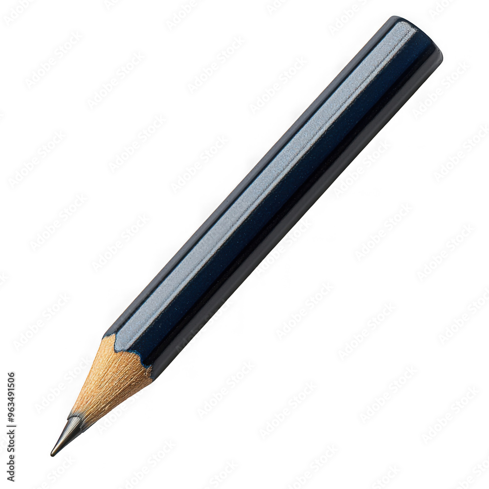 Navy pencil isolated on a transparent background png file no background png file Navy pencil isolated on a transparent background png file no background png file