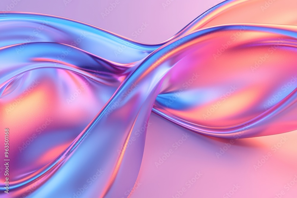 Mesmerizing abstract waves in vibrant pastel colors Mesmerizing abstract waves in vibrant pastel colors