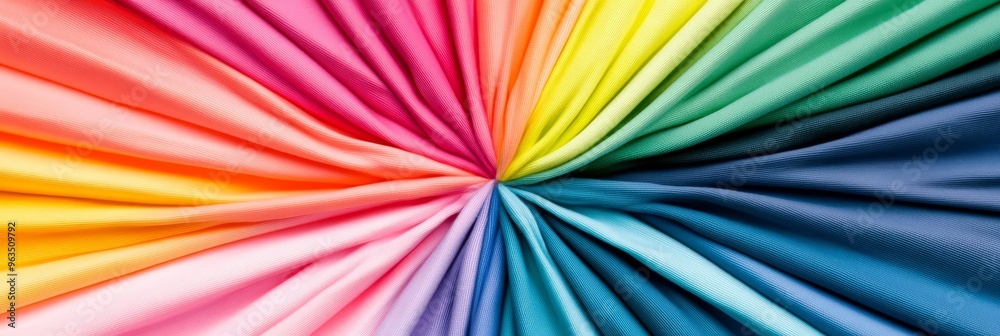 A captivating image showcasing a pastel color wheel formed by soft, draped fabric. The colors radiate outwards from a central point, offering inspiration for design projects, color palettes, and artis A captivating image showcasing a pastel color wheel formed by soft, draped fabric. The colors radiate outwards from a central point, offering inspiration for design projects, color palettes, and artis