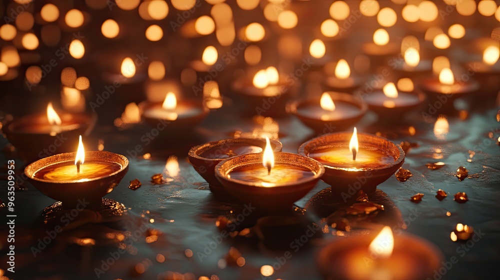 Experience the Joy of Diwali With Glowing Oil Lamps and Festive Decorations on This Special Night Experience the Joy of Diwali With Glowing Oil Lamps and Festive Decorations on This Special Night