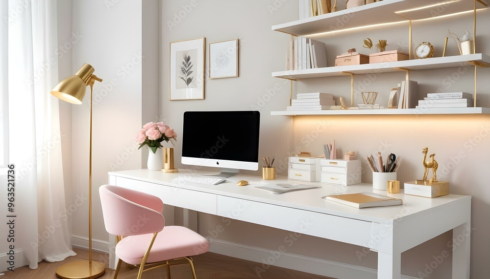 Photo interior modern design room 3d illustration