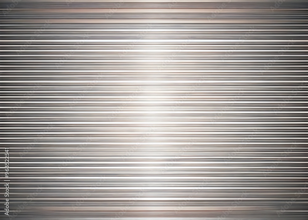Obraz premium Metallic Striped Background Seamless Texture Clean Modern Design