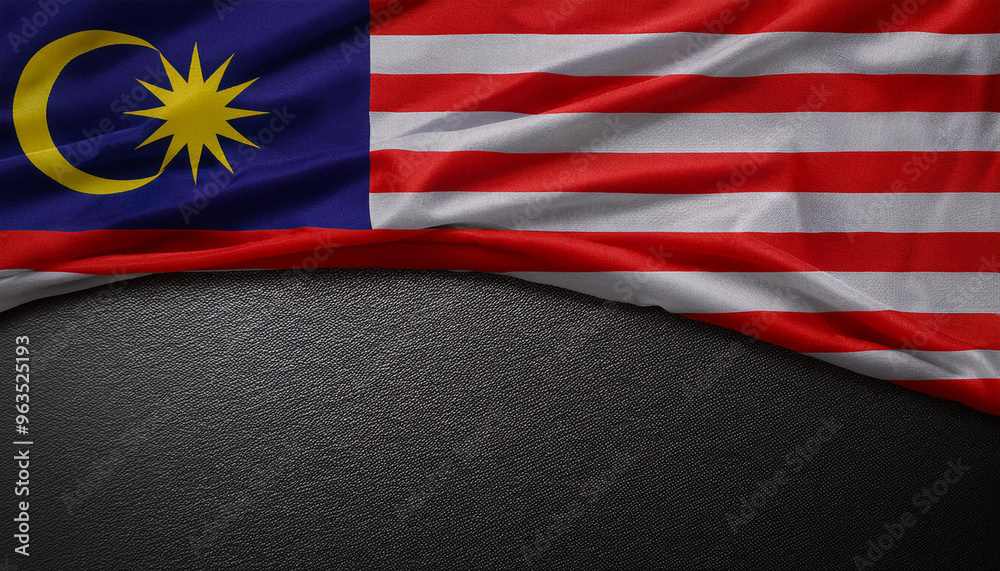 Obraz premium malaysia flag background