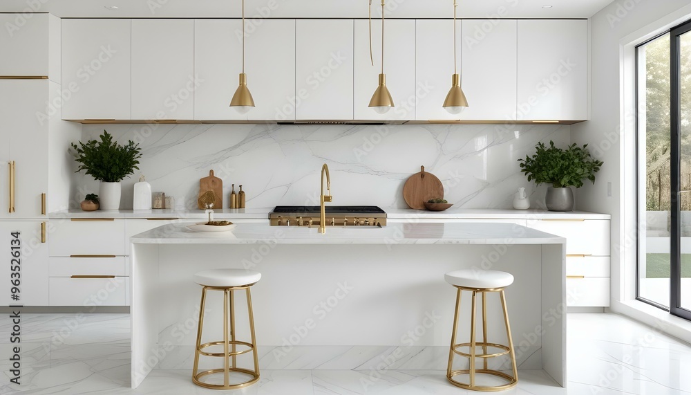Photo interior modern design room 3d illustration
