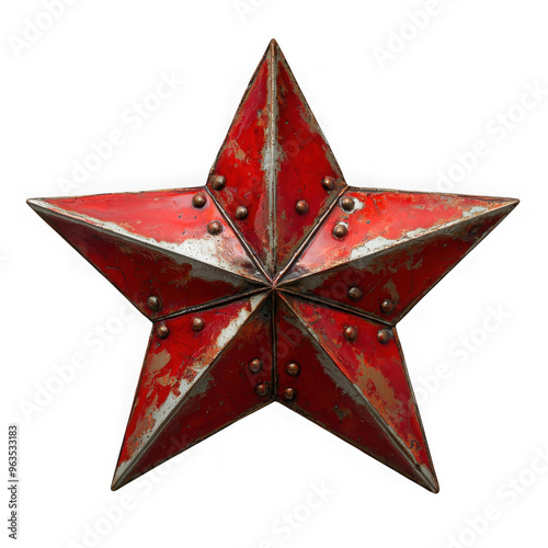 Obraz na płótnie Red star isolated on a transparent background png file no background_1 png file w salonie