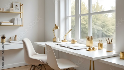 Photo interior modern design room 3d illustration