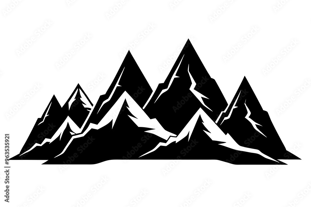 Mountain silhouette, mountain range vector illustration, mountain Svg
Mountain silhouette, mountain range vector illustration, mountain Svg
