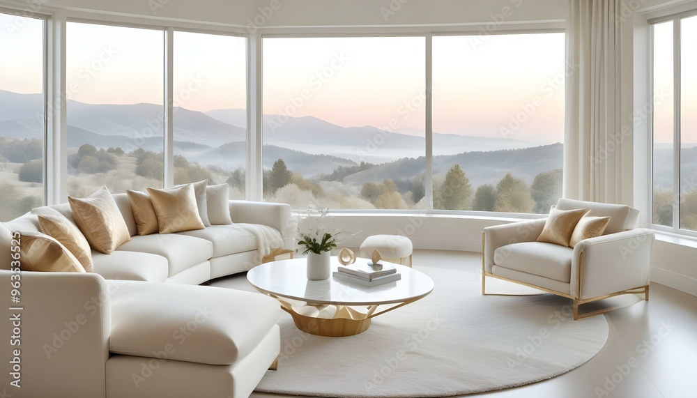 Photo interior modern design room 3d illustration Photo interior modern design room 3d illustration