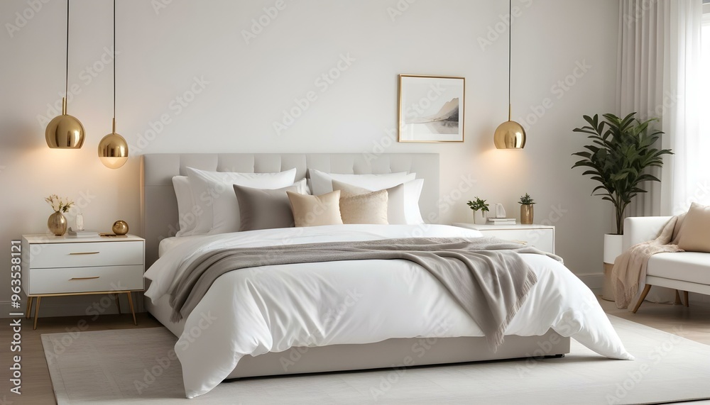 Photo interior modern design room 3d illustration Photo interior modern design room 3d illustration