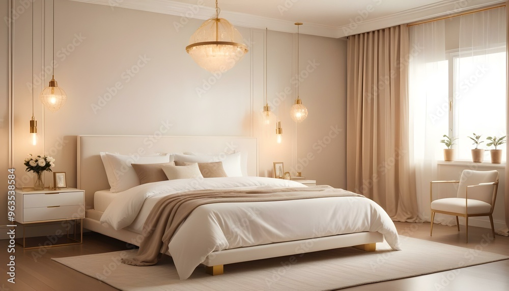 Photo interior modern design room 3d illustration Photo interior modern design room 3d illustration