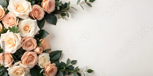 delicate pink flower background perfect for notes and text overlays