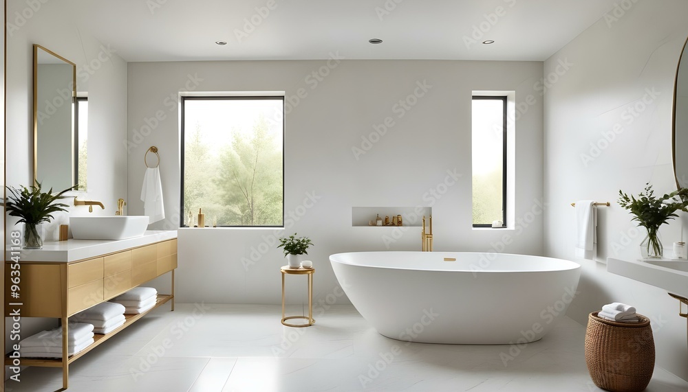 Photo interior modern design room 3d illustration Photo interior modern design room 3d illustration