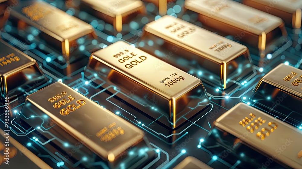 A close-up of gold bars on a circuit board, symbolizing the intersection of technology and wealth in modern finance. A close-up of gold bars on a circuit board, symbolizing the intersection of technology and wealth in modern finance.