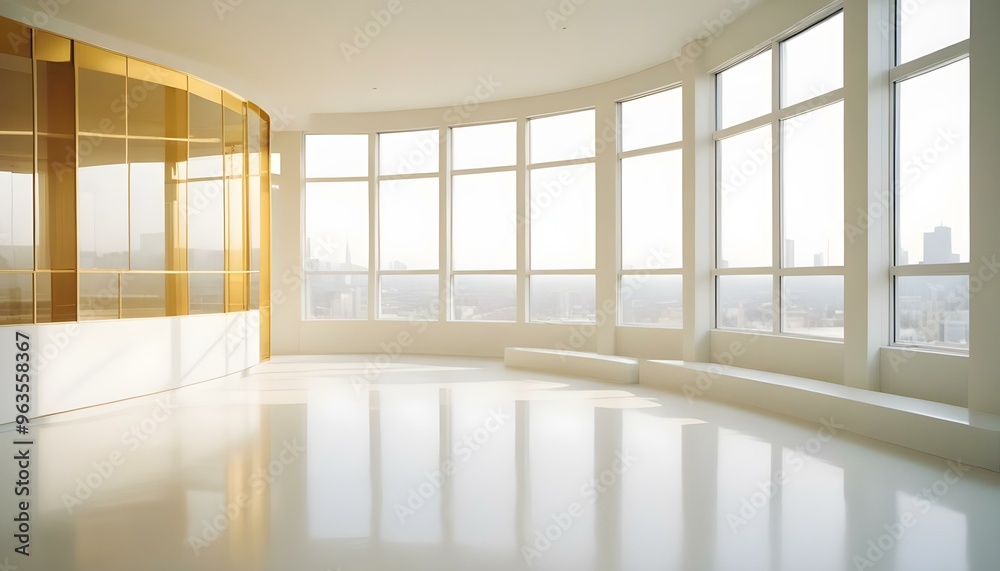 Photo interior modern design room 3d illustration Photo interior modern design room 3d illustration