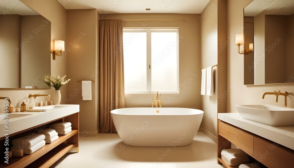 Photo interior modern design room 3d illustration Photo interior modern design room 3d illustration
