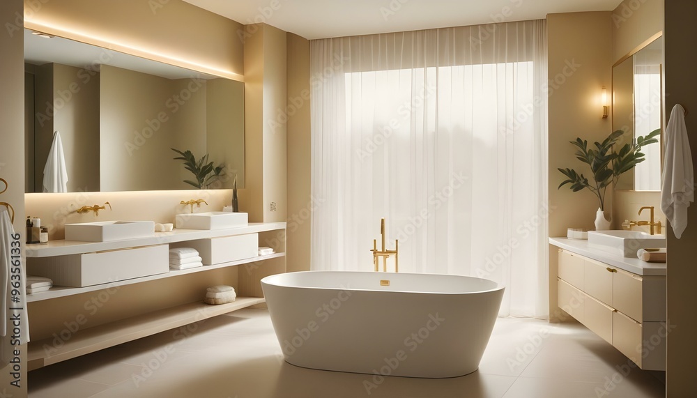 Photo interior modern design room 3d illustration Photo interior modern design room 3d illustration