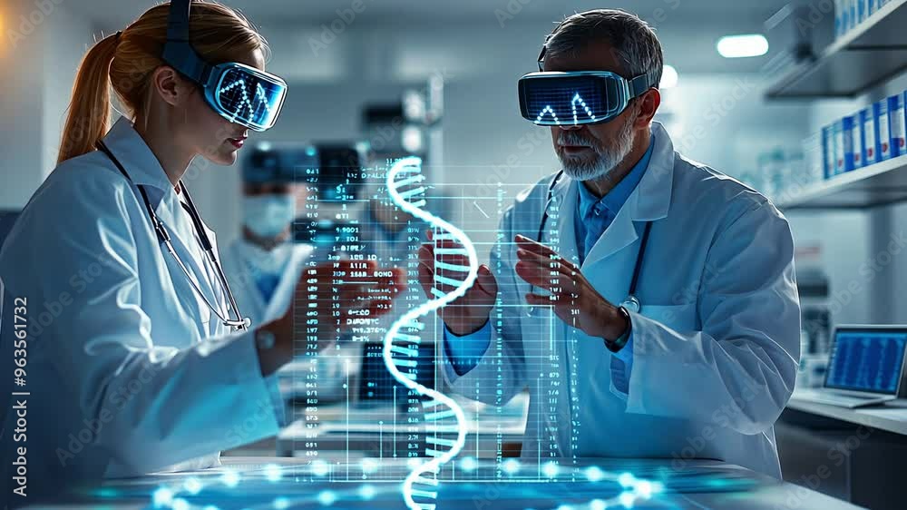 Scientists use advanced virtual reality tech in DNA research to enhance work Scientists use advanced virtual reality tech in DNA research to enhance work