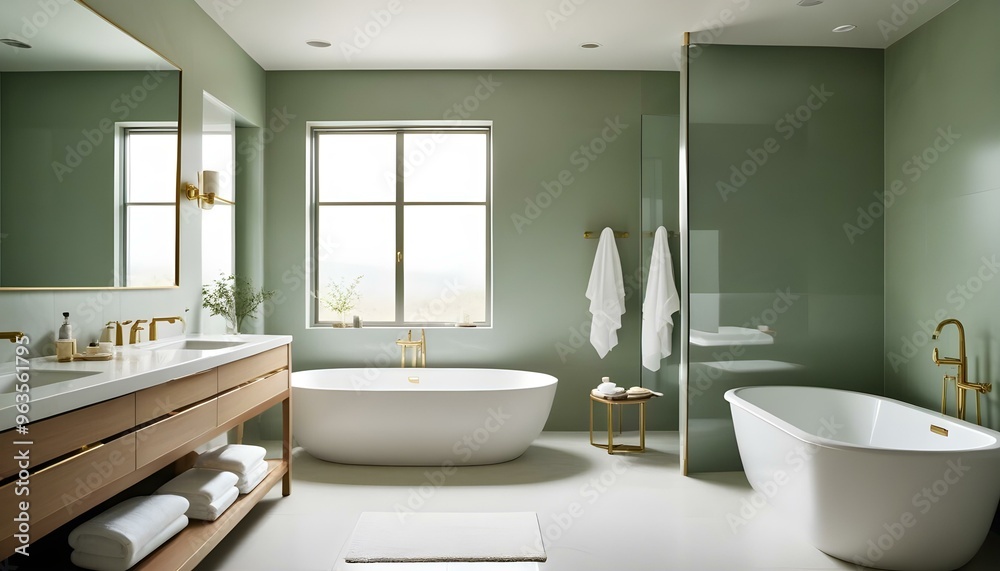 Photo interior modern design room 3d illustration Photo interior modern design room 3d illustration